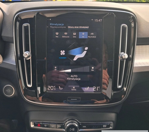 Volvo XC 40 cena 149900 przebieg: 39525, rok produkcji 2020 z Radłów małe 326